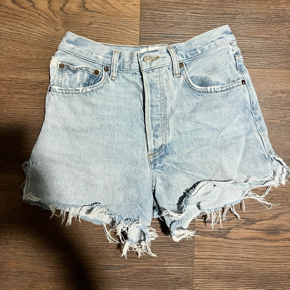 Agolde Denim Shorts Size 26